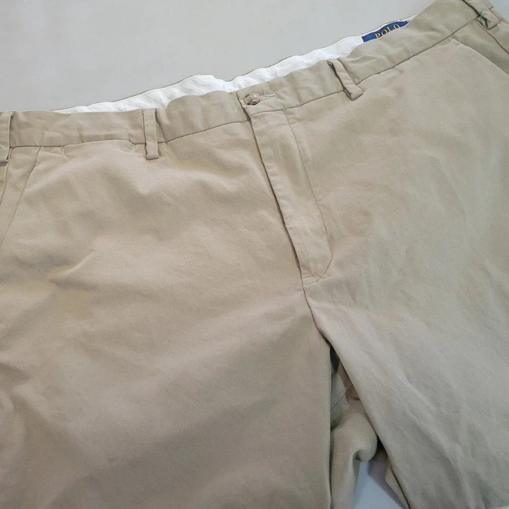 Polo Ralph Lauren Stretch Straight Fit Chino Pants‎ Khaki Men Size 40x32